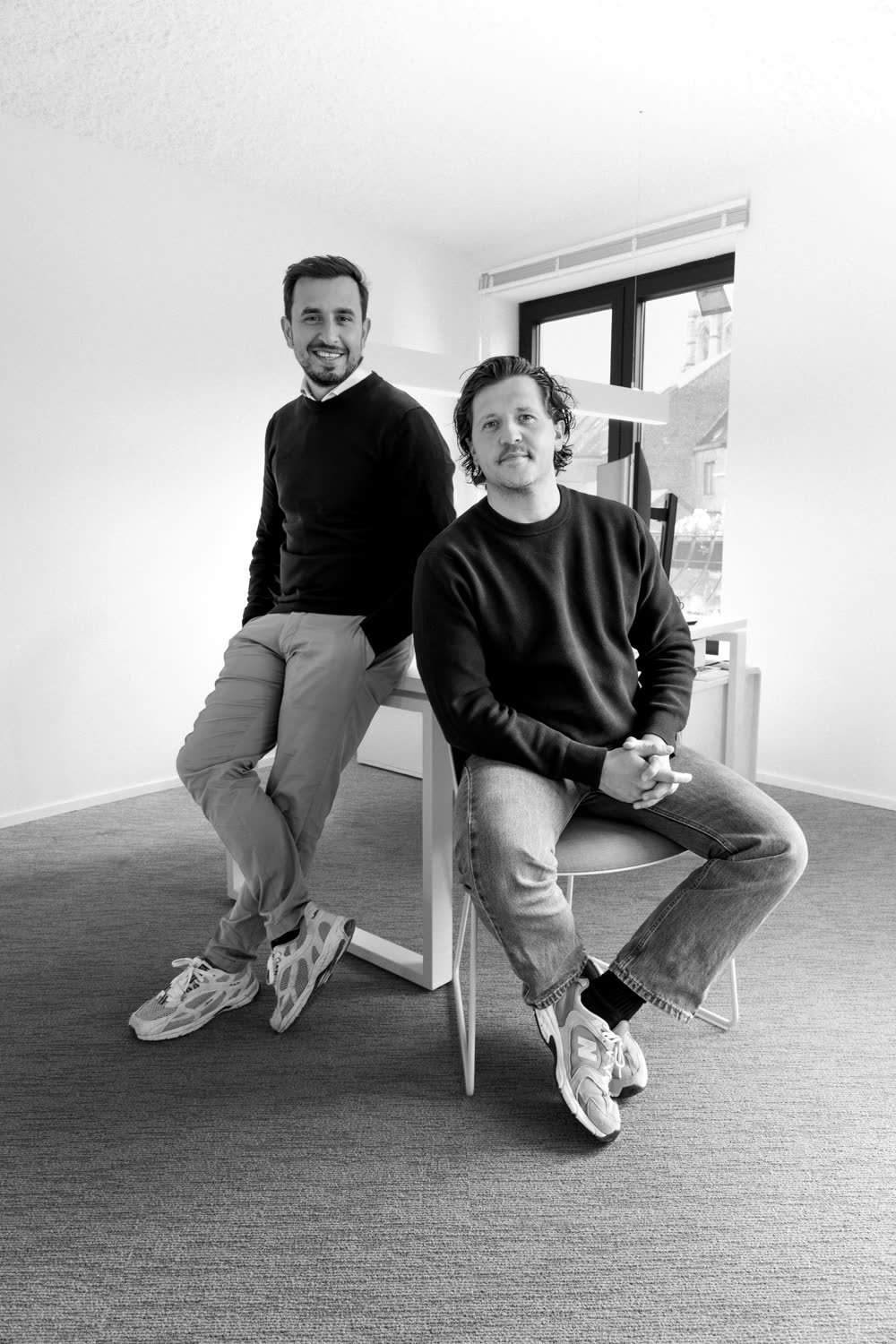 Lirim B. et William A., fondateurs de WOME